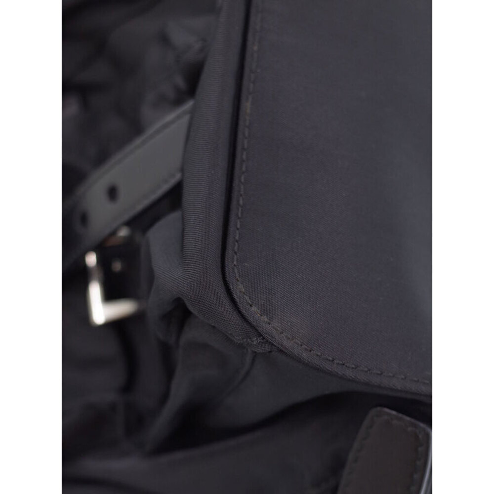 Prada Black Backpack Tessuto Pocket Rucksack Two Daybag - Picture 5 of 9